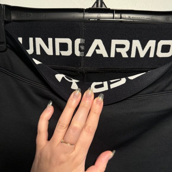 Under Armour ColdGear® Women's Leggings NWT Large Tall Black - Picture 6 of 7